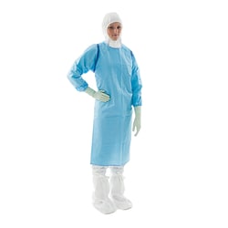 Alkali Scientific BioCleanC™ Chemotherapy Protective Apron with Sleeves, Size Small, 40 /cs