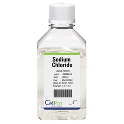 Alkali Scientific CellPro Sodium Chloride, 5M, 500mL, Quantity: Each of