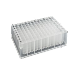 Alkali Scientific CellPro™ 2.2 ml 96-Well Deep Well Plate, U-Bottom, Square Well, 5/pk, 50/cs