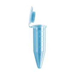 Alkali Scientific 5mL Centrifuge Tubes, 4 Bags of 50, Blue, 200/cs, Quantity: