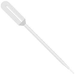 Alkali Scientific Transfer Pipette, 7mL Capacity, Bulk, Extended Tip, Large Bulb, 400/cs