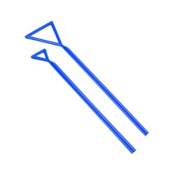 Alkali Scientific Triangle Spreader, 60 x 235mm (25/Sterile Bag, 4 Bags), 100/cs