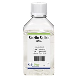 Alkali Scientific CellPro Sterile Saline 0.9%, 100mL, Quantity: Each of