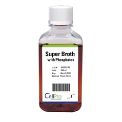 Alkali Scientific CellPro Super Broth + Phosphates 500mL, Quantity: Each