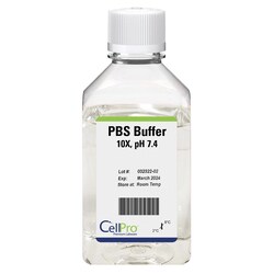 Alkali Scientific&nbsp;CellPro&trade; PBS, 10X, pH 7.4, 2000mL Cube