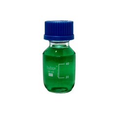 Alkali Scientific Hybex Media Storage Bottle, 50mL with Standard (GL32)