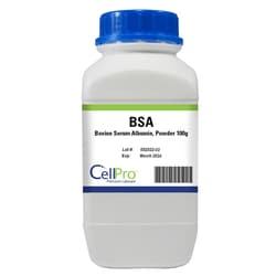 Alkali Scientific ASI BSA, Bovine Serum Albumin, 100g, Quantity: Each of