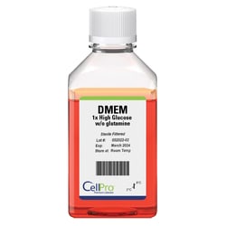 Alkali Scientific&nbsp;CellPro&trade; DMEM, 1X, High Glucose, without L-glutamine, with Sodium Pyruvate, 500mL
