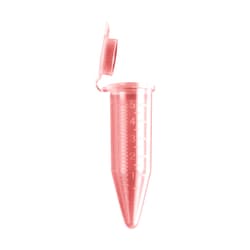 Alkali Scientific&nbsp;5mL Centrifuge Tubes, 4 Bags of 50, Red, 200/cs