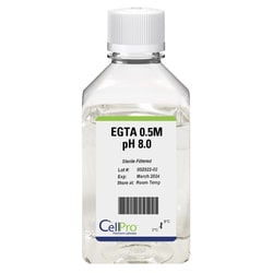 Alkali Scientific CellPro EGTA. 0.5M, pH8.0, 100mL, Quantity: Each of 1