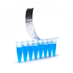 Alkali Scientific&nbsp;EZseal&trade; StripFoil&trade; for 8-Strip PCR Tubes, 6 Strips per Sheet, 300 Sheets
