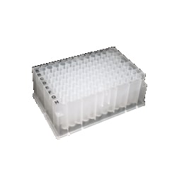 Alkali Scientific&nbsp;CellPro&trade; 0.5 mL 96-Well Deep Well Plate, U-Bottom, Round Well, 100/cs