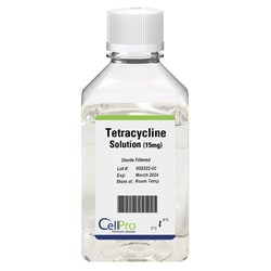 Alkali Scientific CellPro Tetracycline Solution 1X 15mg/mL 100mL, Quantity: