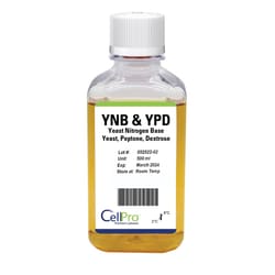 Alkali Scientific CellPro Yeast Peptone Dextrose (YPD) Broth, 100mL, Quantity: