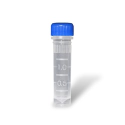 Alkali Scientific&nbsp;Microtubes, 1.5mL with Green Screw Caps Packed Separately, 500/pk
