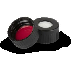 Phenomenex Inc Bonded-in PTFE/Silicone preSlit septa, blk