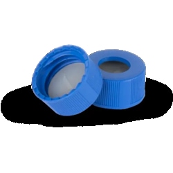 Phenomenex Inc Locked-Fit PTFE/Sil preSlit septa, blu