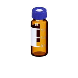 Phenomenex Inc Amber 51 w/Patch+PTFE/Silicone,preSlit,Silnzd