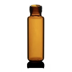 Phenomenex Inc&nbsp;18 mm Screw, Round Bottom, Amber 51, No Patch