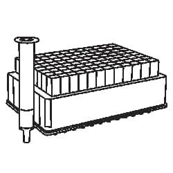 Phenomenex Inc&nbsp;96-Well Plate Deep Well Ext. Disk,2.5mL