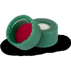 Phenomenex Inc Bonded-in PTFE/Silicone septa, grn