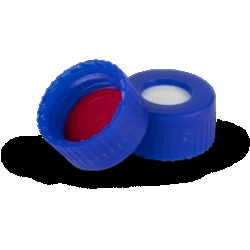 Phenomenex Inc&nbsp;Bonded-in PTFE/Silicone septa, blu