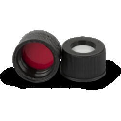 Phenomenex Inc&nbsp;PTFE/Silicone septa, Black