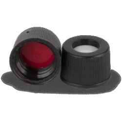 Phenomenex Inc PTFE/Silicone preSlit septa, Black
