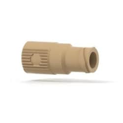 Phenomenex Inc&nbsp;Adapter, Female Luer to Female 10-32 Coned, PEEK, Natural  P-659
