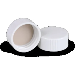 Phenomenex Inc w/Caps 24-400 wht, PTFE/Urethane, closed