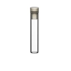 Phenomenex Inc Flat Bottom, Clear 51 + PE Cap
