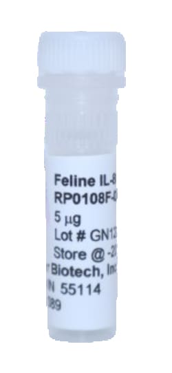 Kingfisher Biotech Inc Feline IL-8 Recombinant Protein (Yeast, Endotoxin