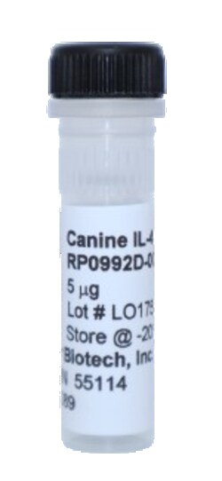 Kingfisher Biotech Inc Canine IL-4 Recombinant Protein (Yeast, Endotoxin
