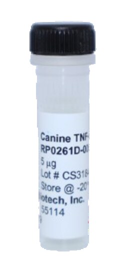 Kingfisher Biotech Inc Canine TNF alpha Recombinant Protein (Yeast, Endotoxin
