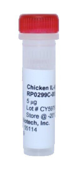 Kingfisher Biotech Inc Chicken IL-6 Recombinant Protein (Yeast, Endotoxin