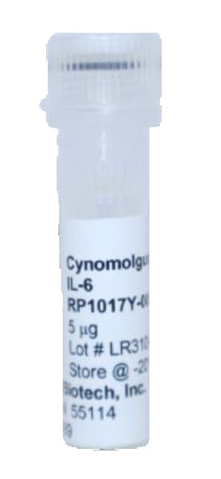 Kingfisher Biotech Inc Cynomolgus Monkey IL-6 Recombinant Protein (Yeast,