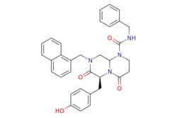 eMolecules​ 868774-16-7 | Ambeed | (6S)-N-Benzyl-6-(4-hydroxybenzyl)-8-(naphthalen-1-ylmethyl)-47-dioxohexahydro-2H-pyrazino[12-a]pyrimidine-1(6H)-carboxamide