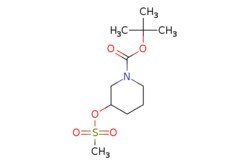 eMolecules​&nbsp;Ambeed / tert-Butyl 3-((methylsulfonyl)oxy)piperidine-1-carboxylate / 250mg / 525001374 / A110474 /  / 129888-60-4 / MFCD07787193 / 279.350 / C11H21NO5S