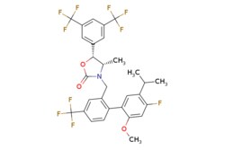 eMolecules​ Ambeed / (4S5R)-5-(35-Bis(trifluoromethyl)phenyl)-3-((4-fluoro-5-isopropyl-2-methoxy-4-(trifluoromethyl)-[11-biphenyl]-2-yl)methyl)-4-methyloxazolidin-2-one