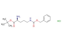 eMolecules​&nbsp;Ambeed / tert-Butyl (S)-2-amino-5-(((benzyloxy)carbonyl)amino)pentanoate hydrochloride / 250mg / 524989520 / A103635 /  / 161234-80-6 / MFCD00237209 / 358.860 / C17H27ClN2O4