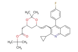 eMolecules​ Ambeed / t-Butyl (3R5S)-7-[2-cyclopropyl-4-(4-fluorophenyl)quinolin-3-yl]-35-isopropylidenedioxy-6-heptenoate