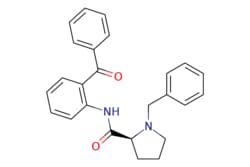 eMolecules​&nbsp;Ambeed / (S)-N-(2-Benzoylphenyl)-1-benzylpyrrolidine-2-carboxamide / 250mg / 525162692 / A266487 /  / 96293-17-3 / MFCD00145260 / 384.479 / C25H24N2O2