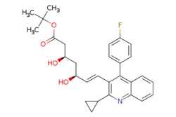 eMolecules​ 586966-54-3 | Ambeed | tert-Butyl (3R5SE)-7-(2-cyclopropyl-4-(4-fluorophenyl)quinolin-3-yl)-35-dihydroxyhept-6-enoate