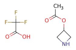 eMolecules​&nbsp;Ambeed / Azetidin-3-yl acetate 222-trifluoroacetate / 100mg / 490513407 / A149436 /  / 1356114-40-3 / MFCD29917127 / 229.155 / C7H10F3NO4