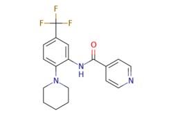 eMolecules​&nbsp;Ambeed / N-(2-(Piperidin-1-yl)-5-(trifluoromethyl)phenyl)isonicotinamide / 5mg / 534568362 / A490626 /  / 218156-96-8 / MFCD00116244 / 349.357 / C18H18F3N3O