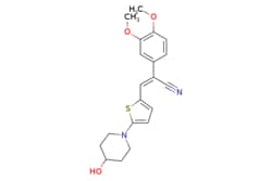 eMolecules​ Ambeed / (Z)-2-(34-Dimethoxyphenyl)-3-(5-(4-hydroxypiperidin-1-yl)thiophen-2-yl)acrylonitrile