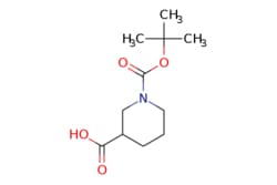 eMolecules​&nbsp;Ambeed / 1-(tert-Butoxycarbonyl)piperidine-3-carboxylic acid / 10g / 552551885 / A123637 /  / 84358-12-3 / MFCD00673775 / 229.276 / C11H19NO4