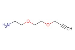 eMolecules​&nbsp;Ambeed / 2-[2-(2-Propynyloxy)ethoxy]ethylamine / 250mg / 490550612 / A292945 /  / 944561-44-8 / MFCD19160595 / 143.186 / C7H13NO2