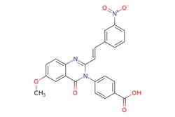 eMolecules​ Ambeed / (E)-4-(6-Methoxy-2-(3-nitrostyryl)-4-oxoquinazolin-3(4H)-yl)benzoic