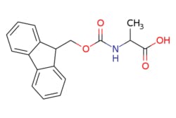 eMolecules​&nbsp;Ambeed / 2-((((9H-Fluoren-9-yl)methoxy)carbonyl)amino)propanoic acid / 5g / 642081676 / A818105 /  / 35661-38-2 / MFCD01456463 / 311.337 / C18H17NO4